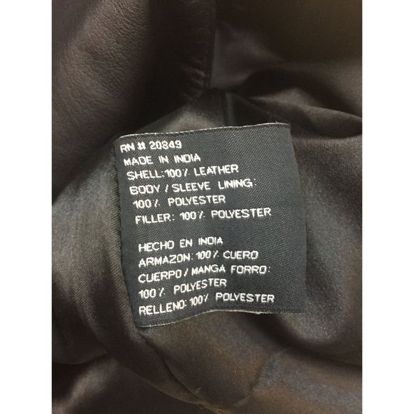 Women's Excelled Black Leather Jacket Size S - Picture 11 of 14